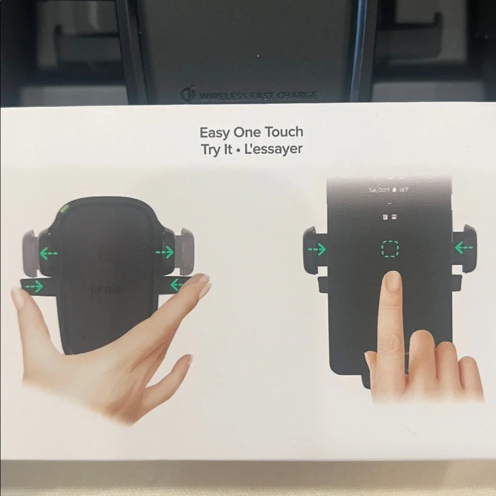iOttie Easy One Touch Wireless 2 Wireless Charging Car Mount CD Slot & Air Vent